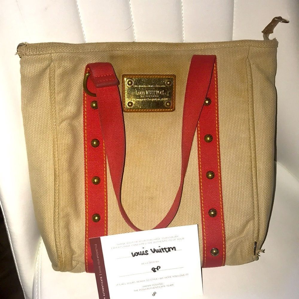 🐞Authenticated by Poshmark LOUIS VUITTON Cabas Mm Tote Bag #8204L14